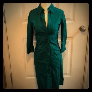 Express // button up dress